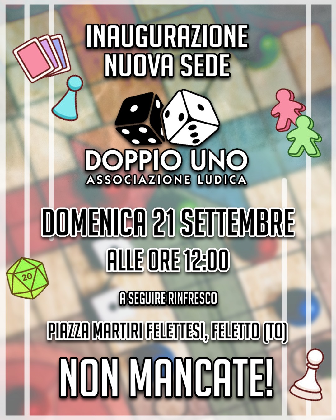 Inaugurazione nuova sede Ass. Doppio Uno