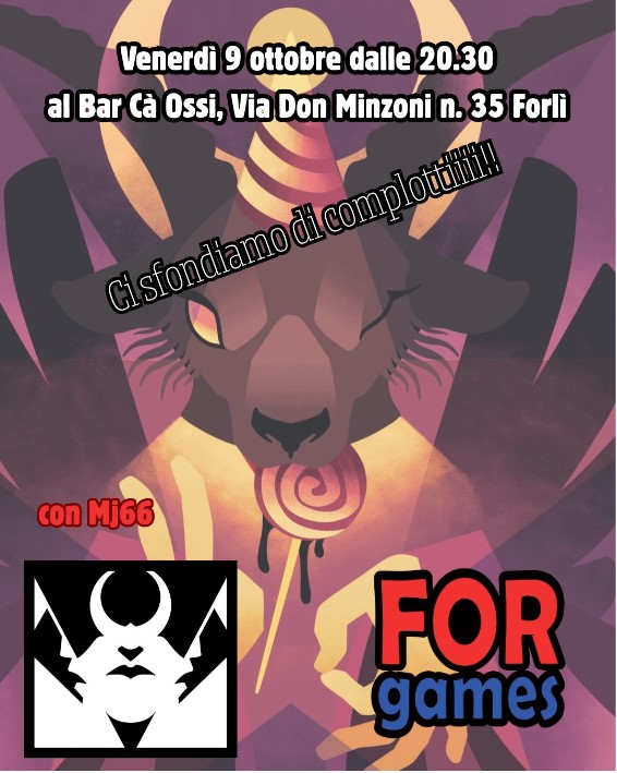 ForGames - Serata con gli autori di Majestic 66