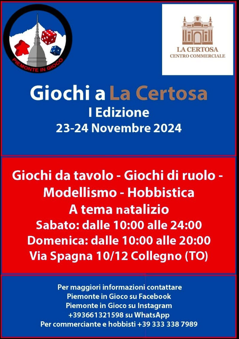 Giochi a La Certosa