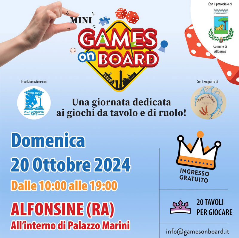 Mini Games on Board -  Alfonsine.