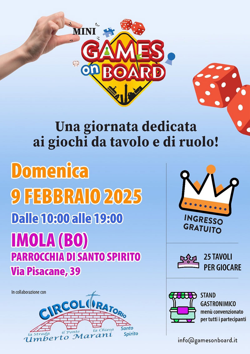 Mini Games on Board 2025 - Imola.