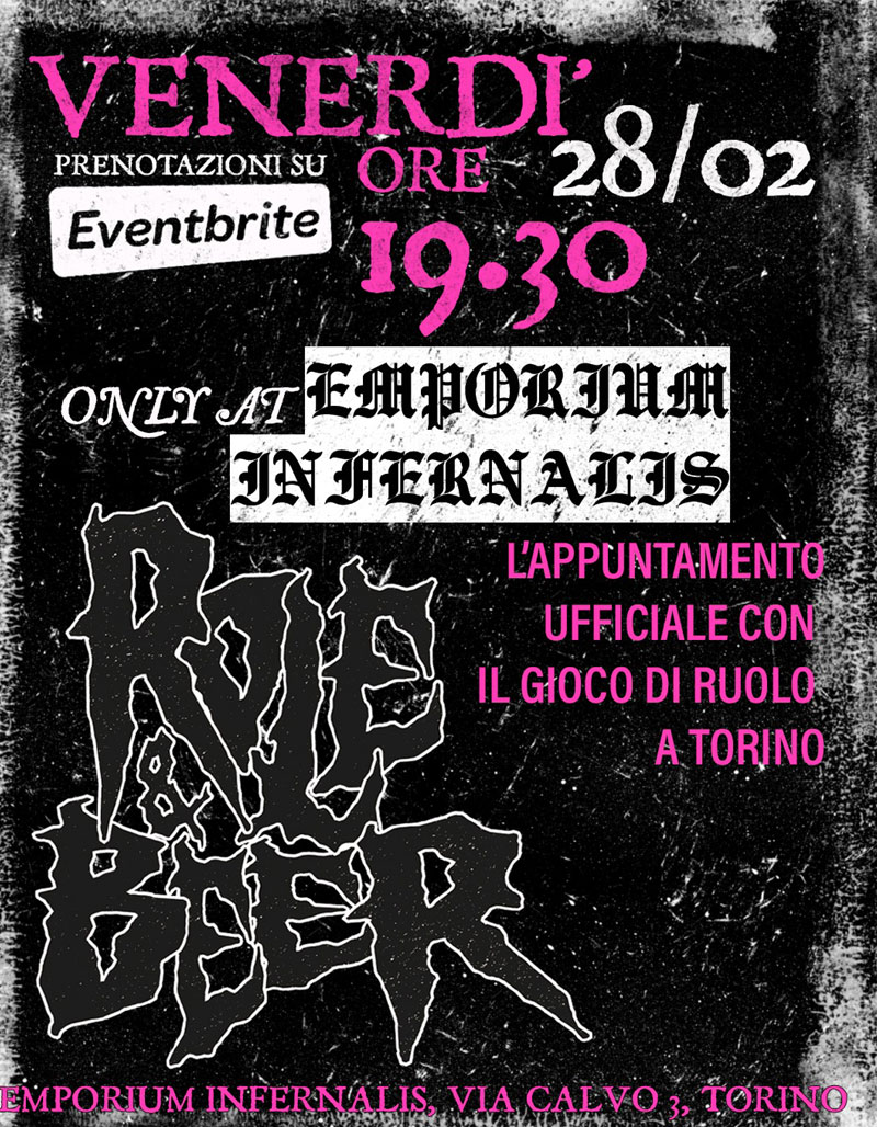 Role & Beer @Emporium Infernalis