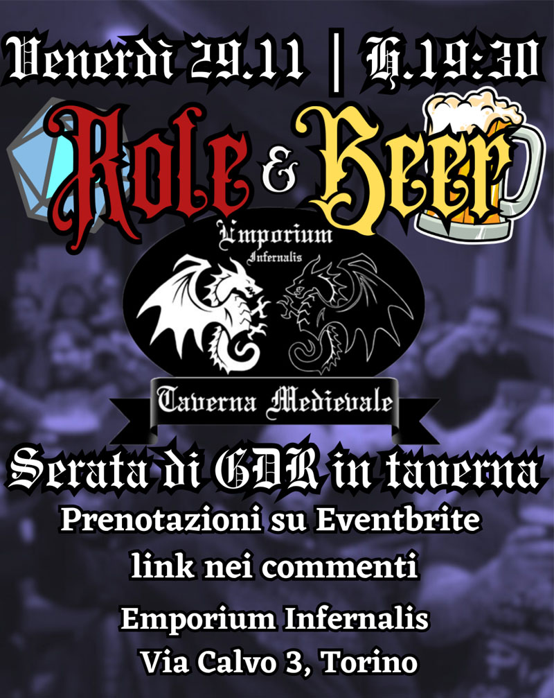 Role & Beer 17 @Emporium Infernalis