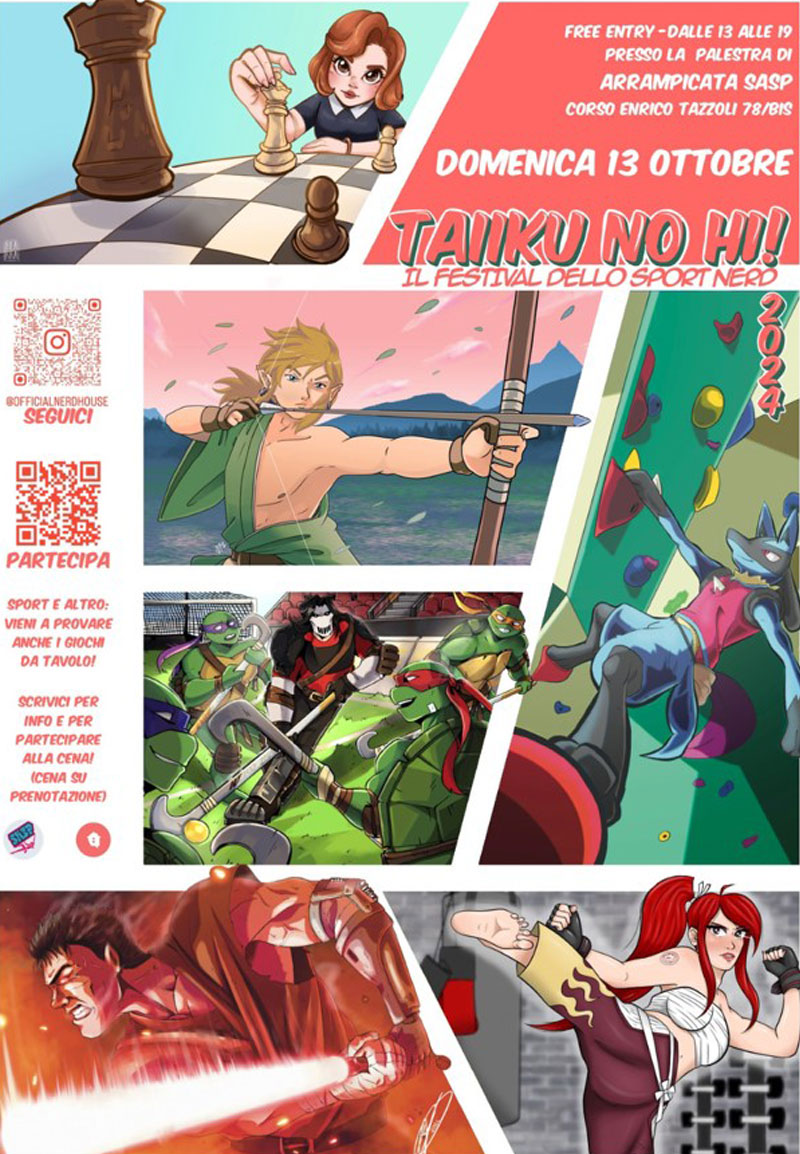 TAIIKU NO HI! - Il Festival dello Sport Nerd